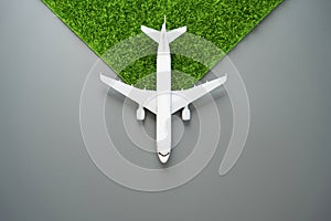 Environmentally friendly air transport. photo