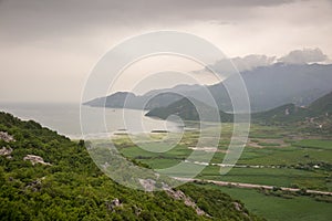 Environs of Lake Skadar in Montenegro