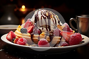 Envision a celestial night on your Banana Split dining adventure