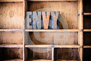 Envy Concept Wooden Letterpress Theme