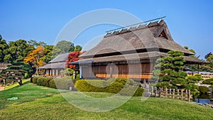 Enyo-tei House at Korakue-en garden in Okayama