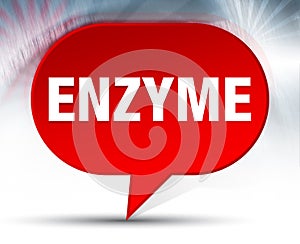 Enzyme Red Bubble Background