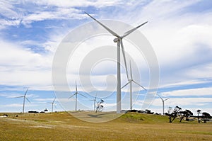 Eolian generator park, Australia