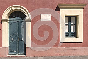 Eolian houses on Stromboli island