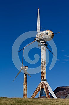 Eolian turbines