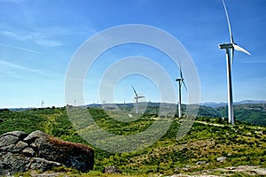 Eolic park in Fafe