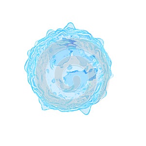 An eosinophil