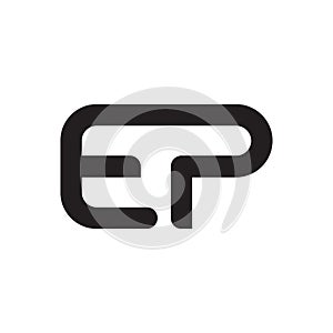 Ep initial letter vector logo