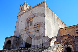 Church of the Epazoyucan convent in hidalgo mexico III photo