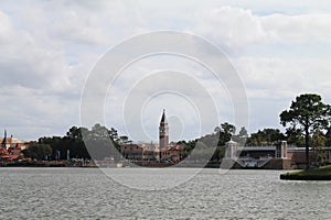 Showcase of world countries pavilion at Epcot photo