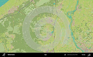 Epe, Netherlands. Topographic Humanitarian