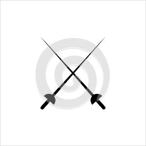 epee icon vector illustration