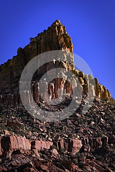 Eph Hanks Tower in Capitol Reef National Park