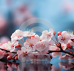 Ephemeral Beauty: Capturing Cherry Blossoms in Full Bloom