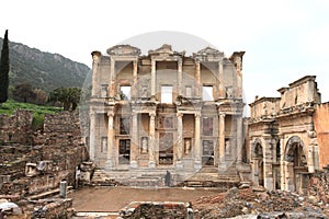 Ephesus ruins Turkey photo