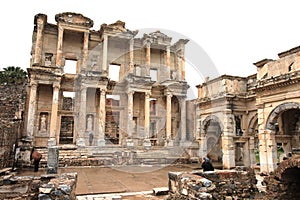 Ephesus ruins Turkey photo