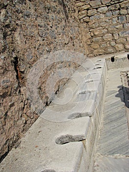 Ephesus ancient marble toilet