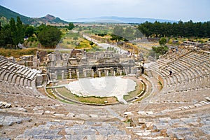 Ephesus ancient theatre photo