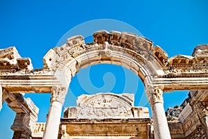 Ephesus arched doorway photo