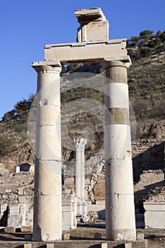 Ephesus Greek Ancient City Columns