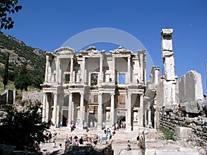 Ephesus library photo