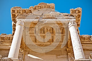 Ephesus library details