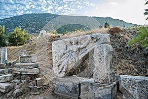 Ephesus, relief of the goddess of victory Nika