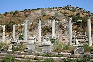 Ephesus ruins- izmir-turkey photo