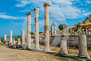 Ephesus ruins Turkey photo