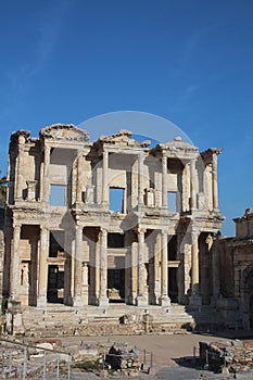 Ephesus Turkey reconstructed front of the Celsus Library