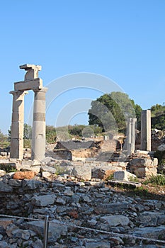 Ephesus Turkey ruins of the Prytaneion house