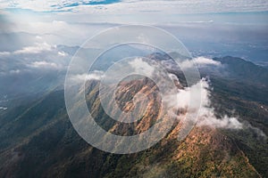 Epic aerial view of Wong Leng, Pat Sin Leng, the Mountain landscape