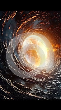 Epic astronomical absolution blackhole cluster photo
