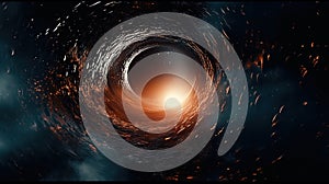 Epic astronomical absolution blackhole cluster photo