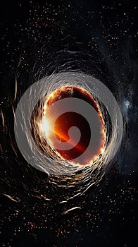 Epic astronomical absolution blackhole cluster photo