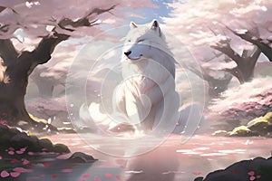 Epic Fantasy Beast in Dramatic Scene - AI generated