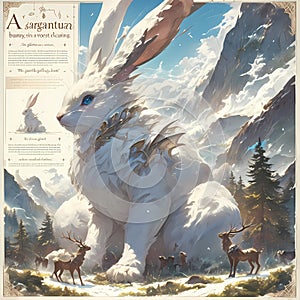 Epic Fantasy Bunny: An Adventurer's Journey