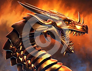 Epic Golden Dragon