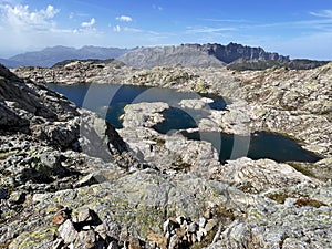 Epic Lake Vistas: Grand Balcon Mountain Trail, Chamonix, France photo