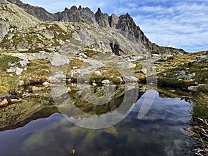 Epic Lake Vistas: Grand Balcon Mountain Trail, Chamonix, France photo