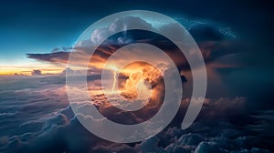 Epic Thunderstorm Cloudscape