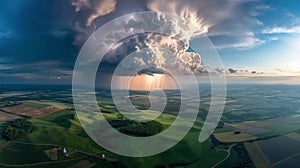 Epic Thunderstorm Cloudscape