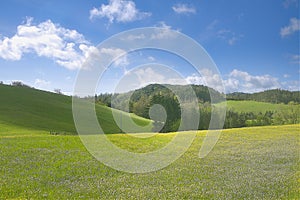 Epic Tuscany rolling hills landscape photography