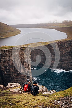 An epic view in the Faroe Islands