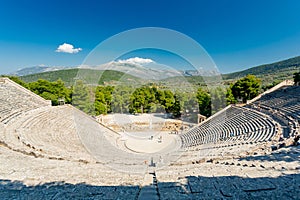 Epidaurus, Greece. Ancient Theatre of Asclepieion