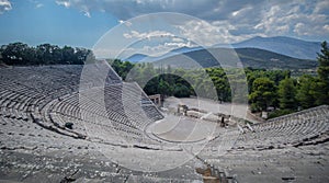 Epidaurus theatre in Greece