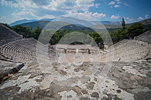 Epidaurus theatre in Greece