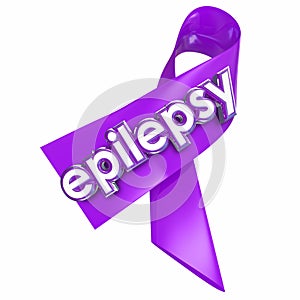 Epilepsy Purple Lavender Ribbon Cure Treat Health Care photo