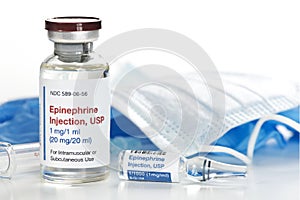 Epinephrine Injection Ampule And Vial