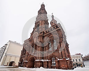 Epiphany Bell Tower in Kazan, Tatarstan Republic.